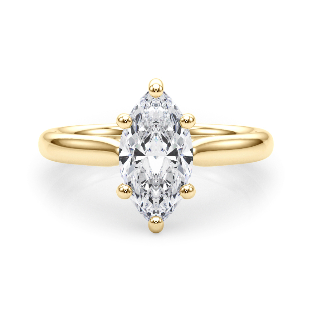 Deorna Lab-Created 6 Prong  Diamond Ring