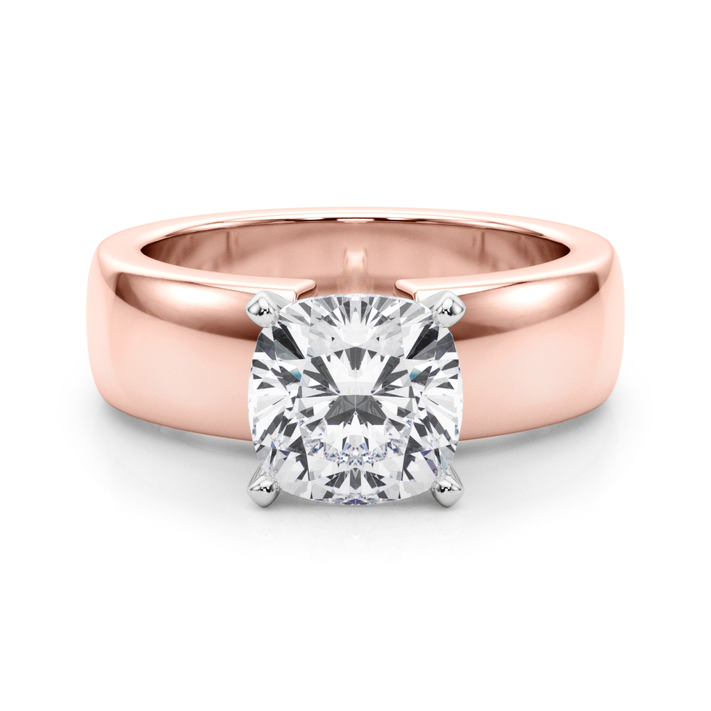 SunshineDiamonds Diamond Solitaire Diamond Rings in 9K Rose