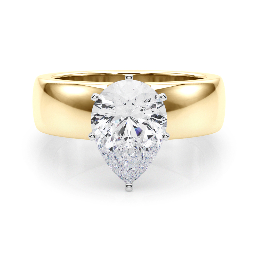 SunshineDiamonds Diamond Solitaire Diamond Rings in 9K - 310