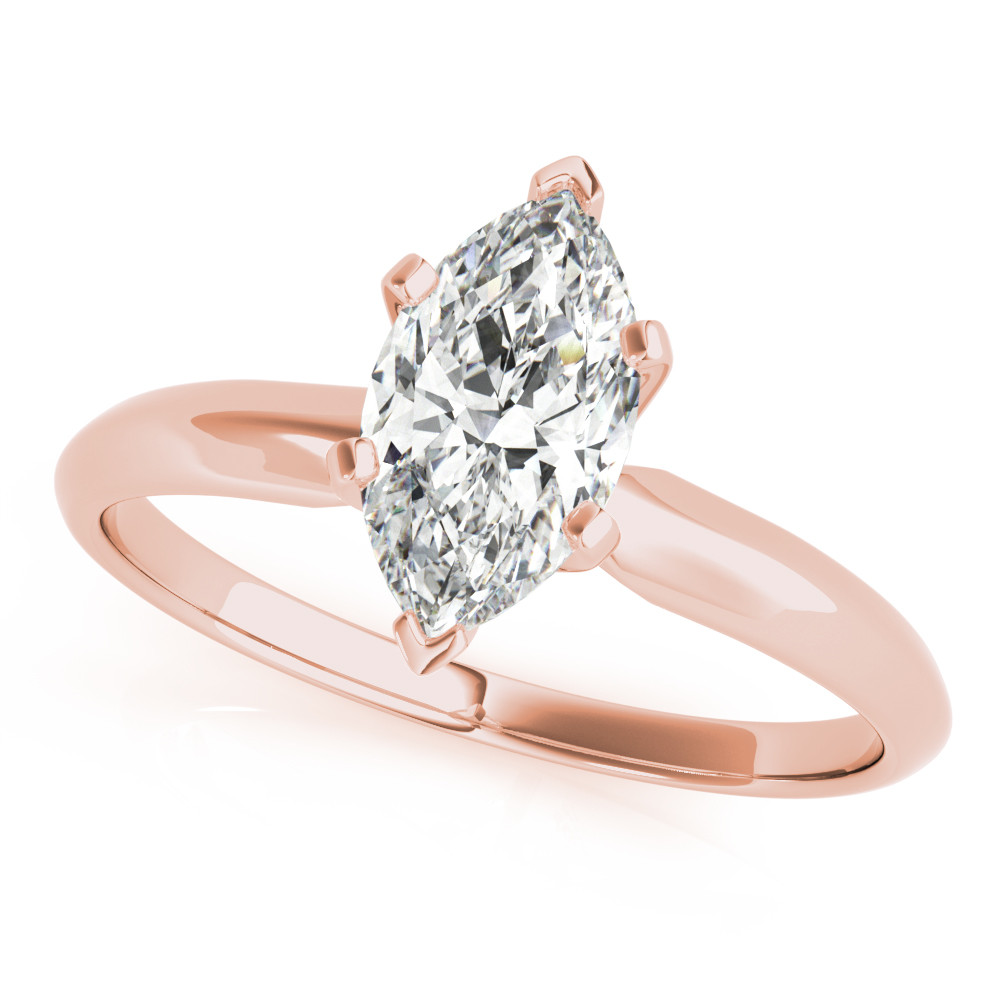 Daley Natural 6 Prong  Diamond Ring
