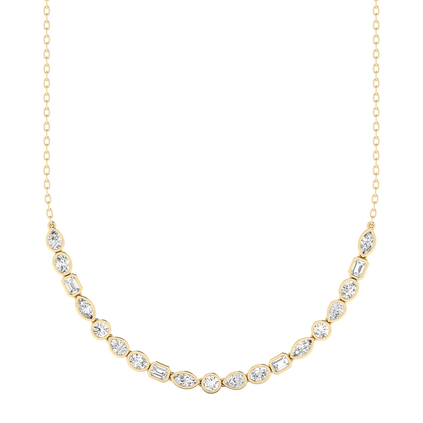5.00 Carat Diamond Chain Necklace