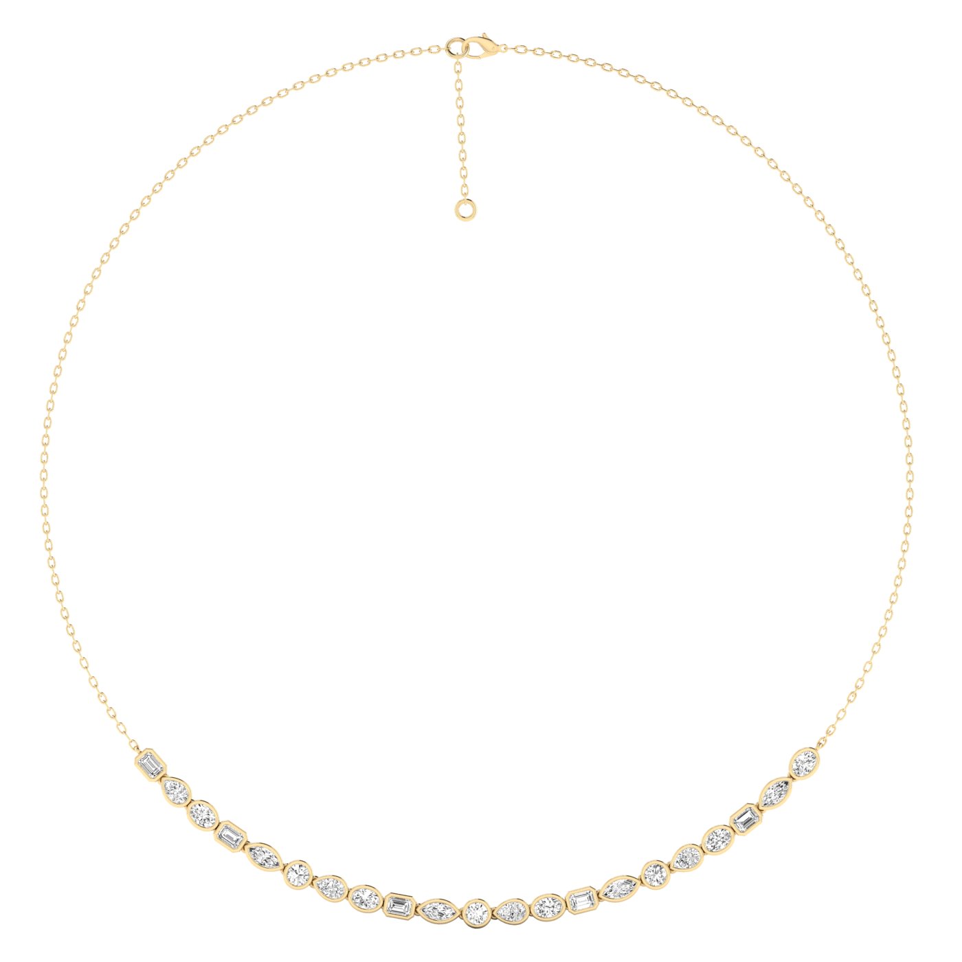 5.00 Carat Diamond Chain Necklace | Sunshine Diamonds