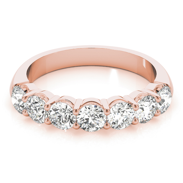 Melinia Lab Grown Rose Gold Prong set  Diamond Ring
