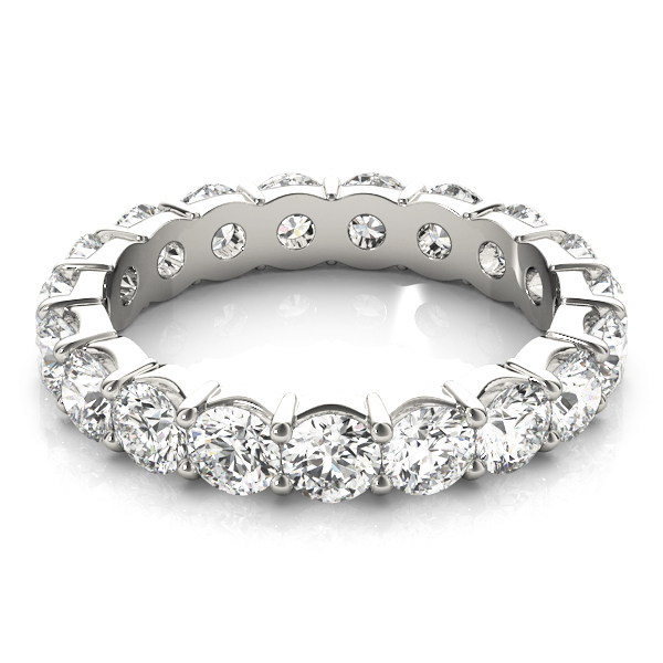 Melina Lab Grown Round cut Shared Prong  Diamond Ring