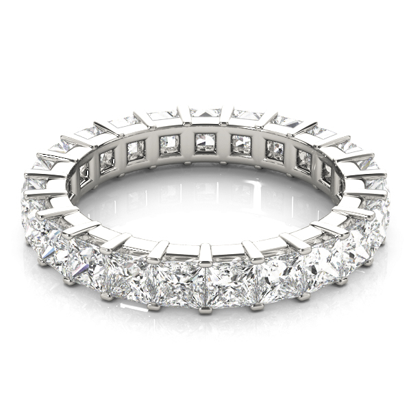 Alessia Lab Grown Princess cut Channel set  Diamond Ring