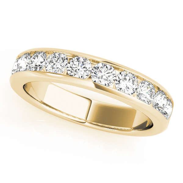Elevino Natural Channel set Diamond Ring