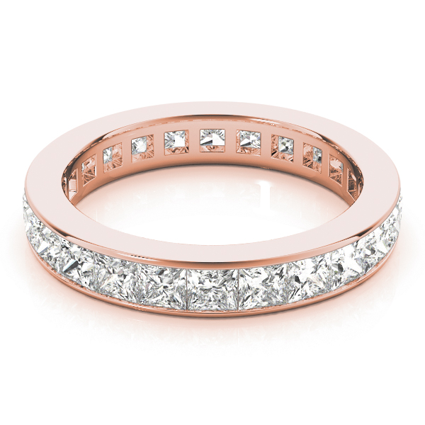 Camelina Natural Channel set  Diamond Ring