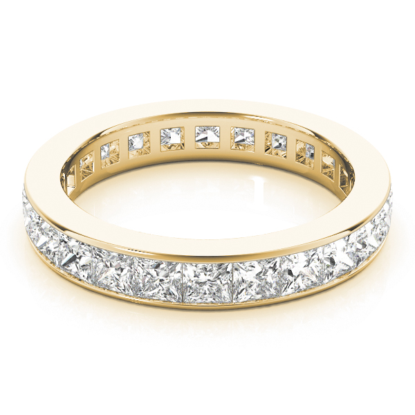 Camelina Natural Channel set  Diamond Ring