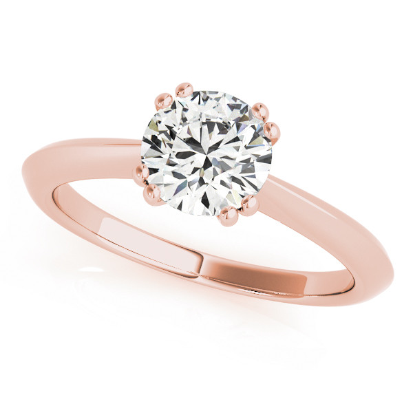Davinia Natural Double Prong  Diamond Ring