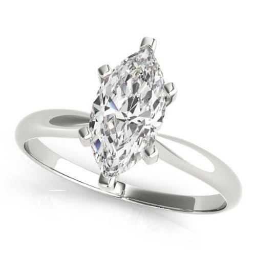 Dannika Natural 6 Prong  Diamond Ring