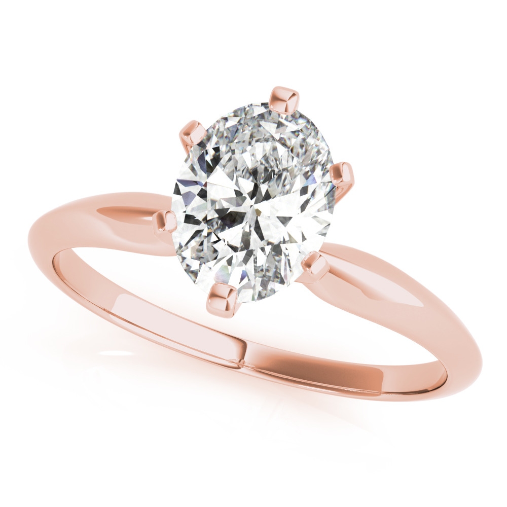 Deandrea Natural 6 Prong  Diamond Ring