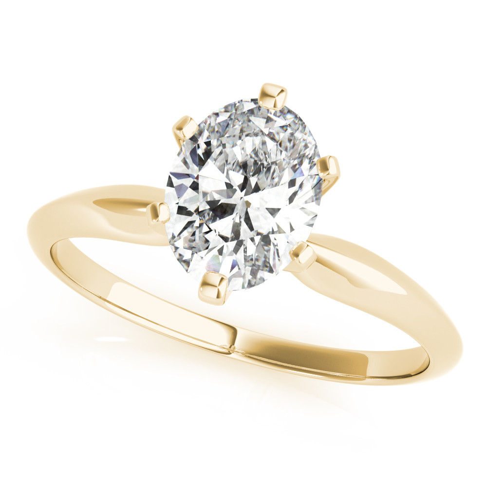 Deandrea Natural 6 Prong  Diamond Ring
