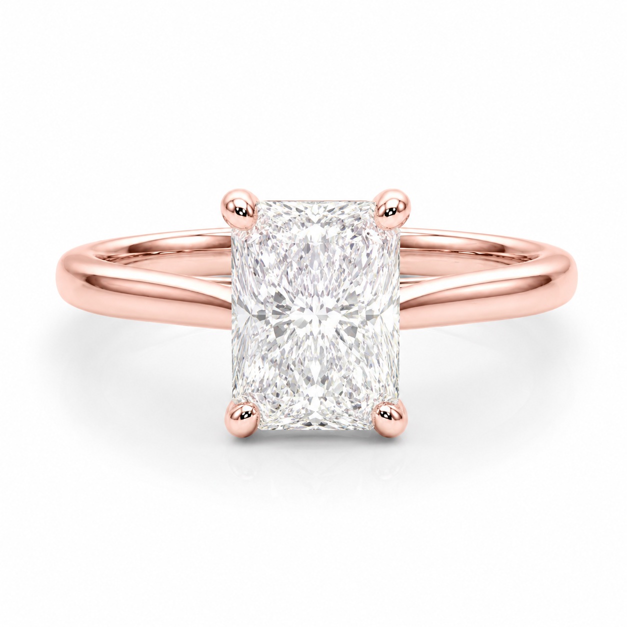 Isla 4 Prong Classic Solitaire Diamond Ring