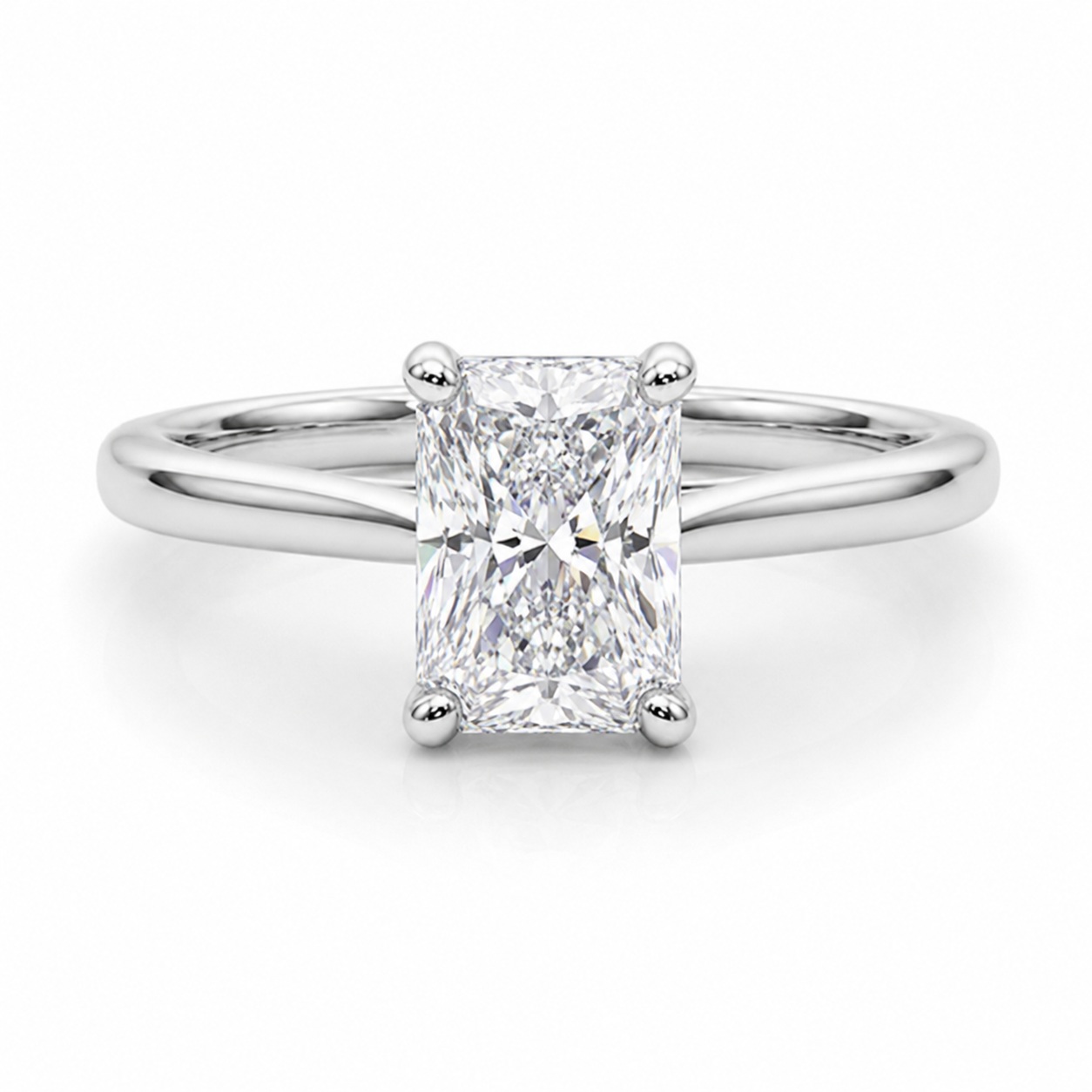 Isla 4 Prong Classic Solitaire Diamond Ring