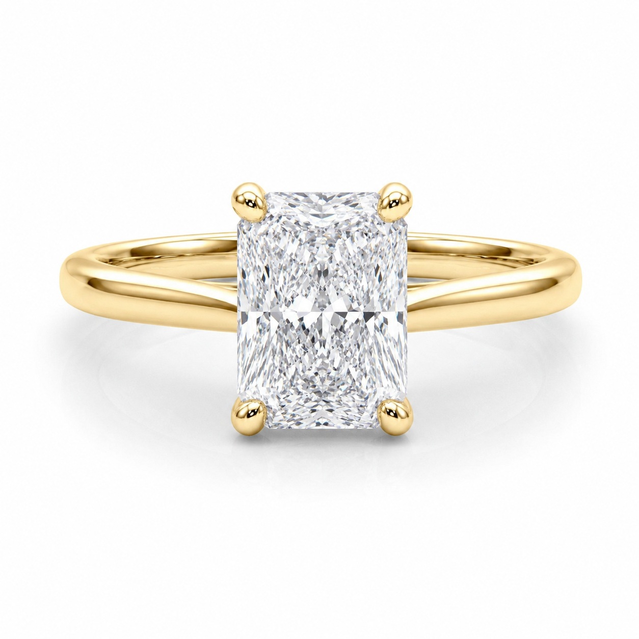 Isla 4 Prong Classic Solitaire Diamond Ring