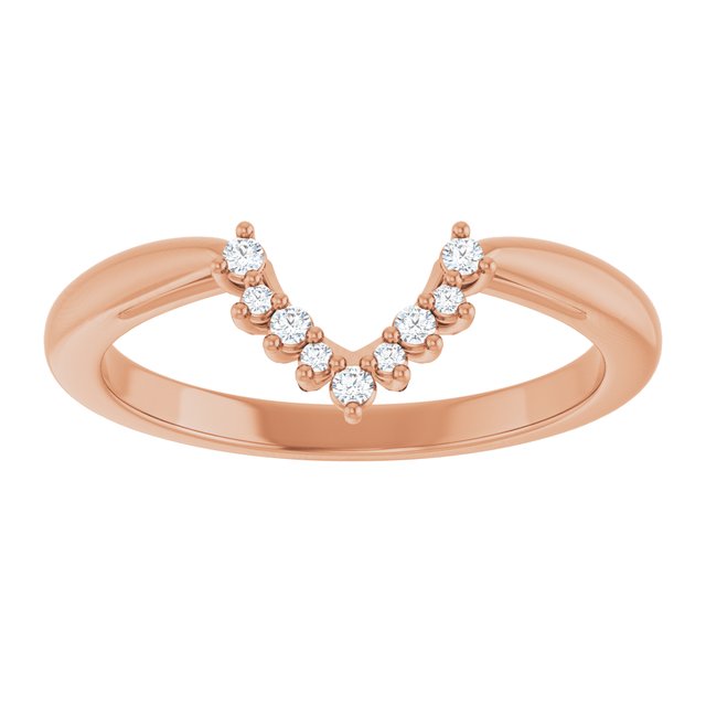 Calvina Natural Diamond Shared Prong Wedding Ring