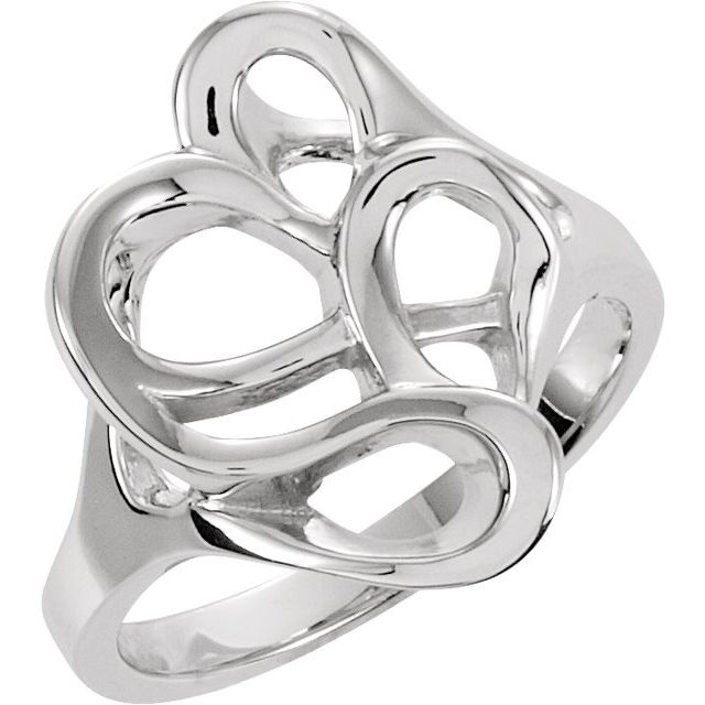 Malka Rings in 14K White Gold