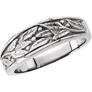 Marian Rings in 14K White Gold