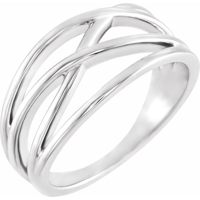 Myah Rings in 14K White Gold