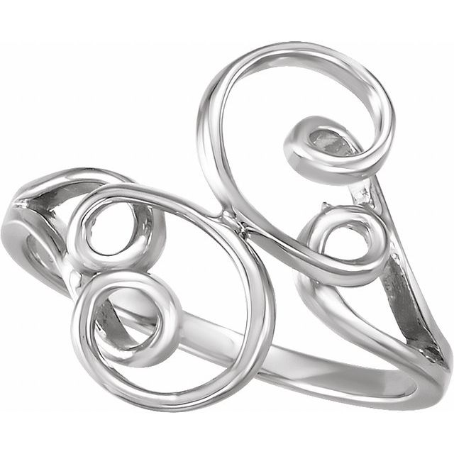 Milah Rings in 14K White Gold