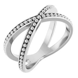 Maleia Rings in 14K White Gold