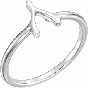 Mona Rings in 14K White Gold
