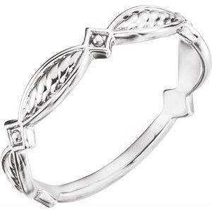 Malika Rings in 14K White Gold