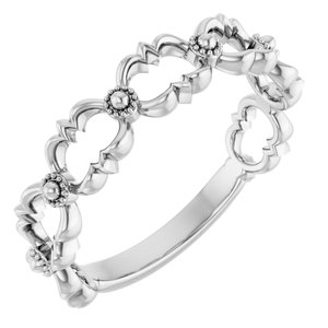 Misha Rings in 14K White Gold