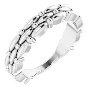 Mackenna Rings in 14K White Gold