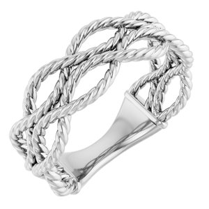 Malaika Rings in 14K White Gold