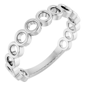 Mali Rings in 14K White Gold