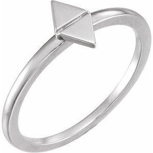 Maycee Rings in 14K White Gold