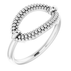 Mai Rings in 14K White Gold