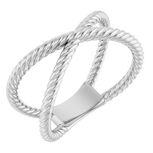Mallie Rings in 14K White Gold