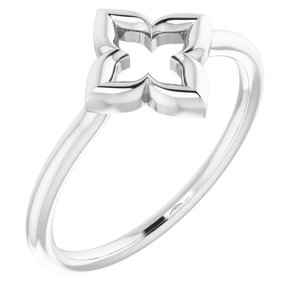 Maha Rings in 14K White Gold