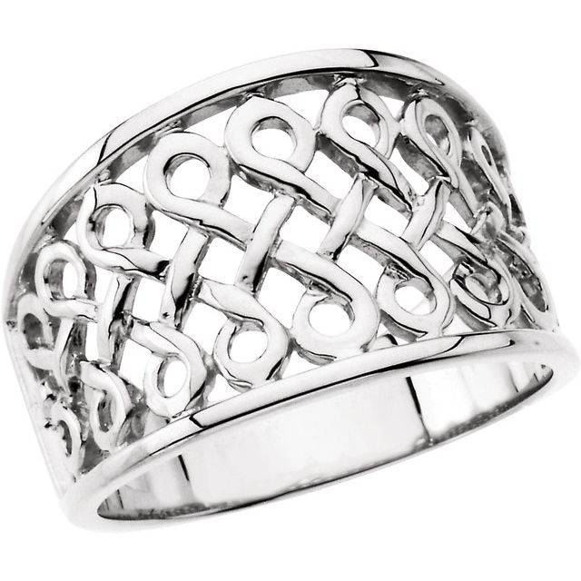Malayiah Rings in 14K White Gold