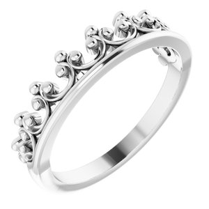 Maddilyn Rings in 14K White Gold