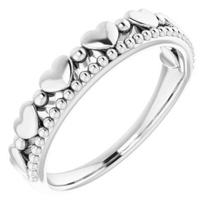 Moana Rings in 14K White Gold