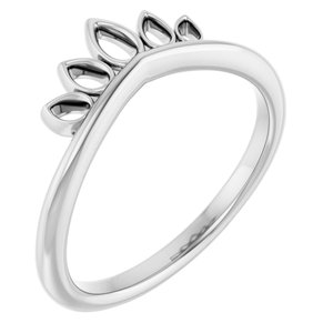 Maily Rings in 14K White Gold