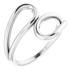 Mannat Rings in 14K White Gold