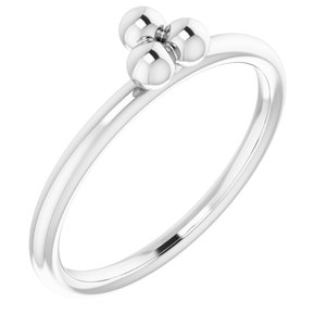 Malaia Rings in 14K White Gold