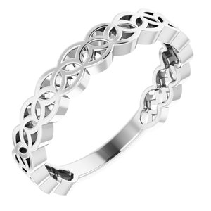 Meryem Rings in 14K White Gold