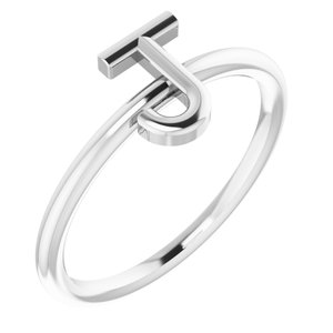 Muslima Rings in 14K White Gold