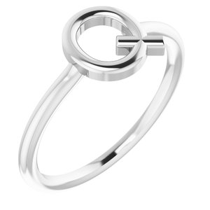 Maddalena Rings in 14K White Gold