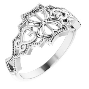 Merlina Rings in 14K White Gold
