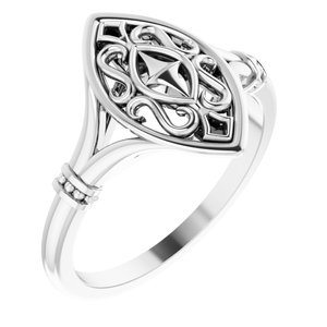 Mikah Rings in 14K White Gold