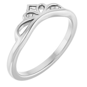 Mathilda Rings in 14K White Gold