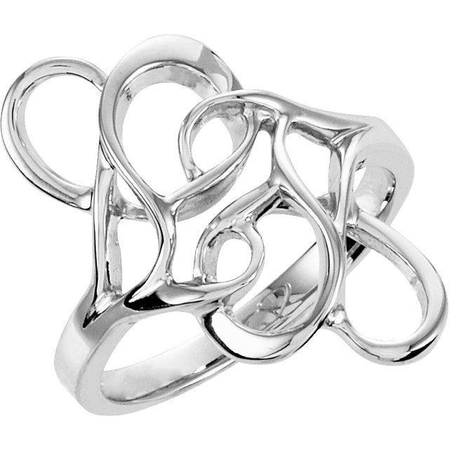 Natasha Rings in 14K White Gold