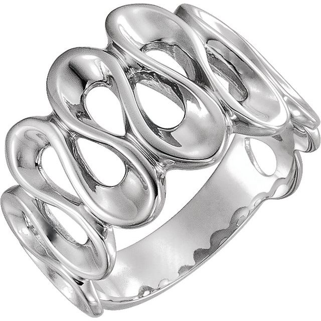 Nashly Rings in 14K White Gold