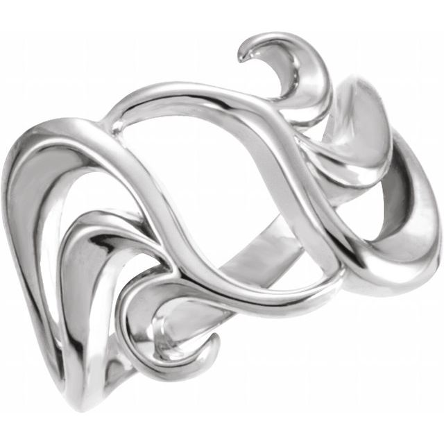 Nya Rings in 14K White Gold
